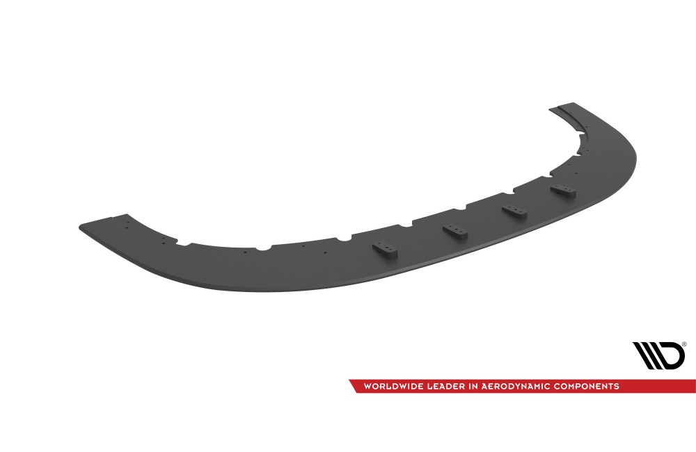 Street Pro Front Splitter Audi RS6 Avant C6 - Black