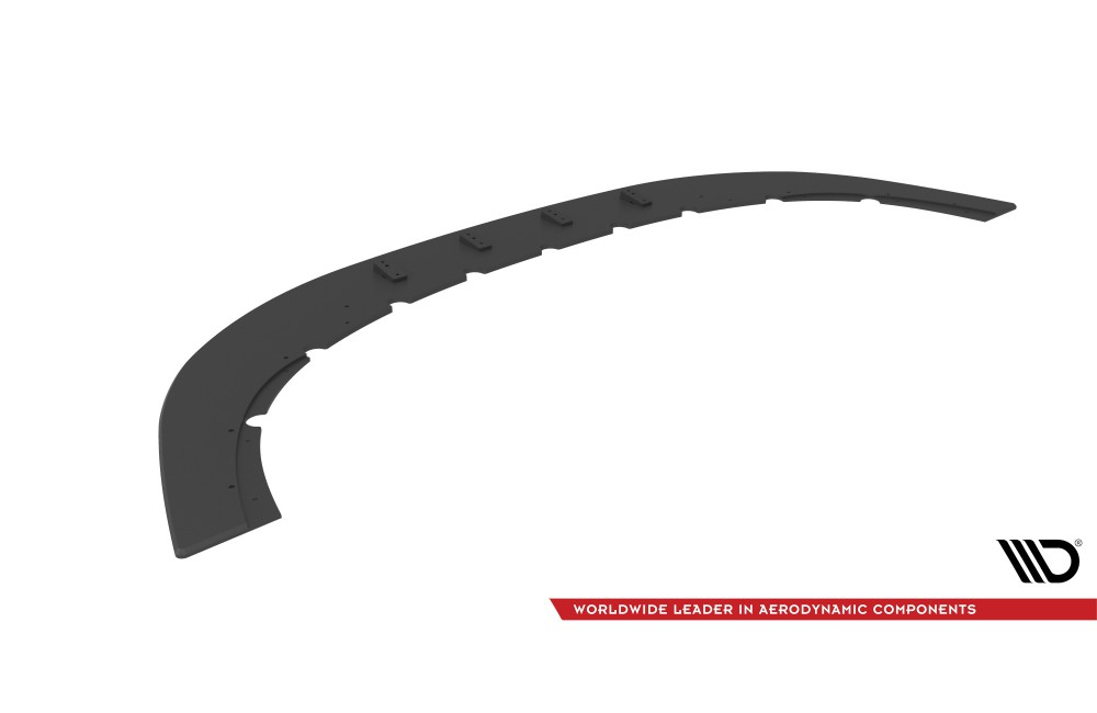 Street Pro Front Splitter Audi RS6 Avant C6 - Black