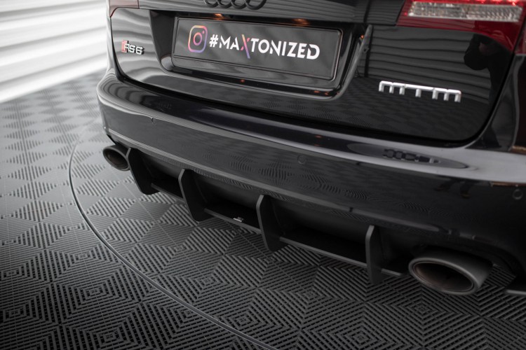Street Pro Πίσω Diffuser Audi RS6 Avant C6