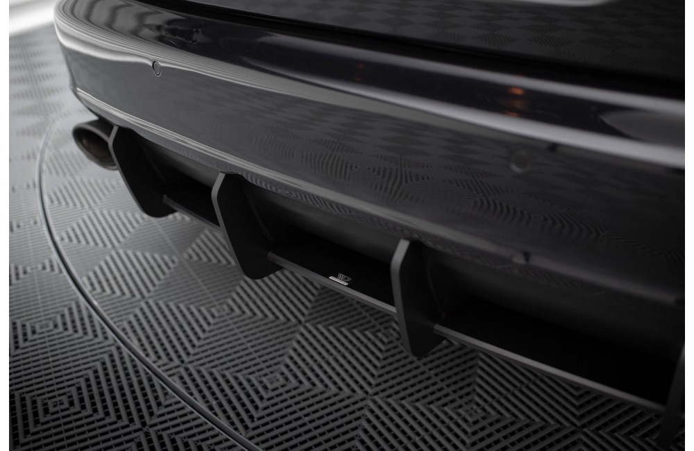 Street Pro Rear Diffuser Audi RS6 Avant C6 - Black
