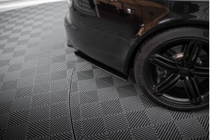 Street Pro Rear Side Splitters Audi RS6 Avant C6 - Black