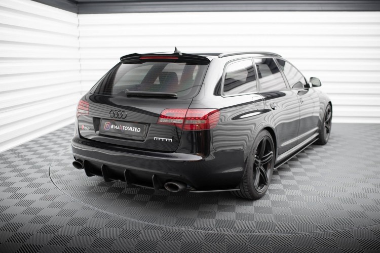 Street Pro Πίσω Πλευρικοί Splitters Audi RS6 Avant C6