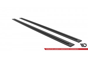 Street Pro Side Skirts Diffusers Audi RS6 Avant C6 - Black Street Pro Side Skirts Diffusers Audi RS6 Avant C6 - Black