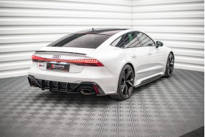 Street Pro Rear Diffuser Audi RS7 C8 / RS6 C8 - Black