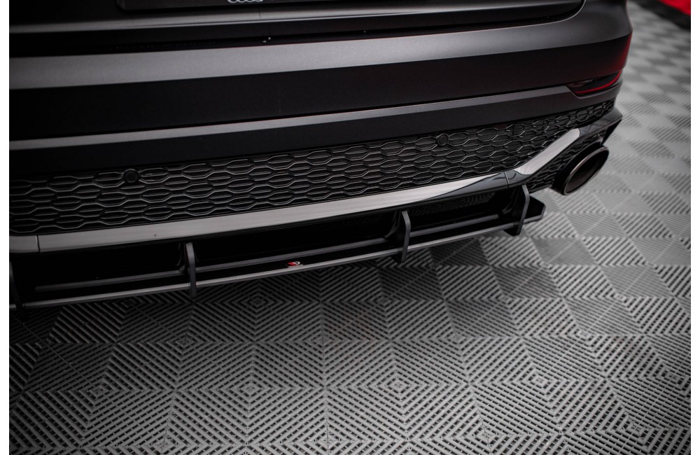 Street Pro Rear Diffuser Audi RSQ8 Mk1 - Black