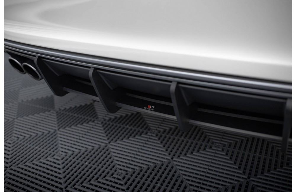 Street Pro Rear Diffuser Audi S3 Sportback / Hatchback 8V - Black