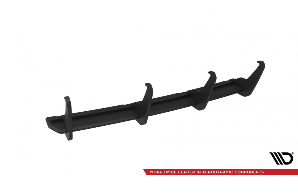 Street Pro Rear Diffuser Audi S3 Sportback / Hatchback 8V - Black