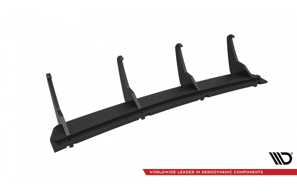 Street Pro Rear Diffuser Audi S3 Sportback / Hatchback 8V - Black