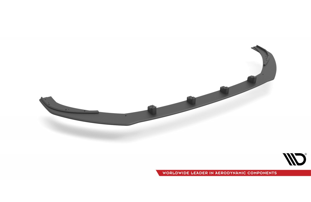 Street Pro Front Splitter Audi S3 / A3 S-Line Sportback 8V Facelift - Black