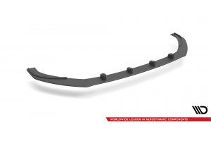 Street Pro Front Splitter Audi S3 / A3 S-Line Sportback 8V Facelift - Black