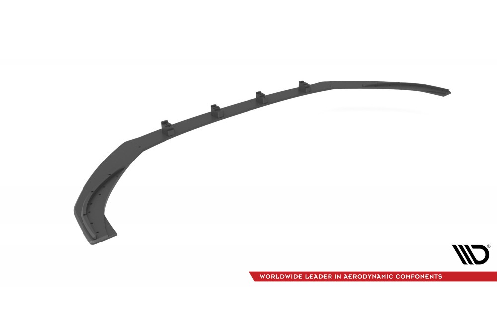 Street Pro Front Splitter Audi S3 / A3 S-Line Sportback 8V Facelift - Black