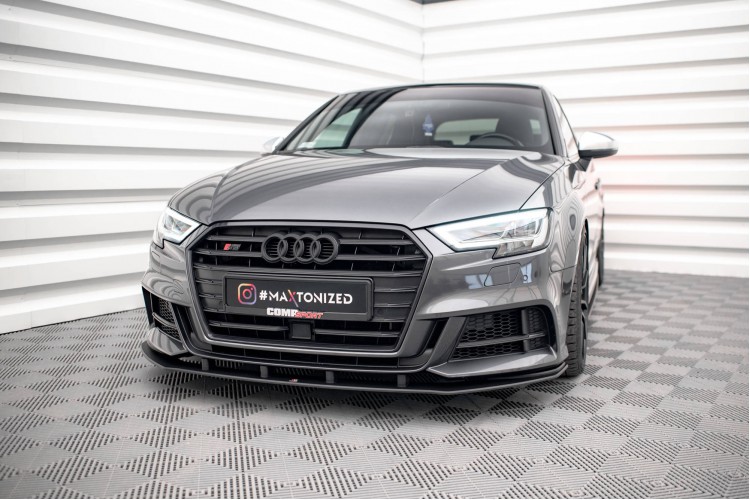 Street Pro Front Splitter Audi S3 / A3 S-Line Sportback 8V Facelift