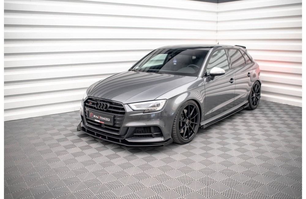 Front Flaps Audi S3 / A3 S-Line Sportback 8V Facelift Front Flaps Audi S3 / A3 S-Line Sportback 8V Facelift