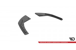 Street Pro Rear Side Splitters Audi S3 Sportback 8V Facelift - Black