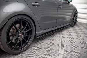 Street Pro Side Skirts Diffusers Audi S3 / A3 S-Line Sportback 8V Facelift - Black Street Pro Side Skirts Diffusers Audi S3 / A3 S-Line Sportback 8V Facelift - Black
