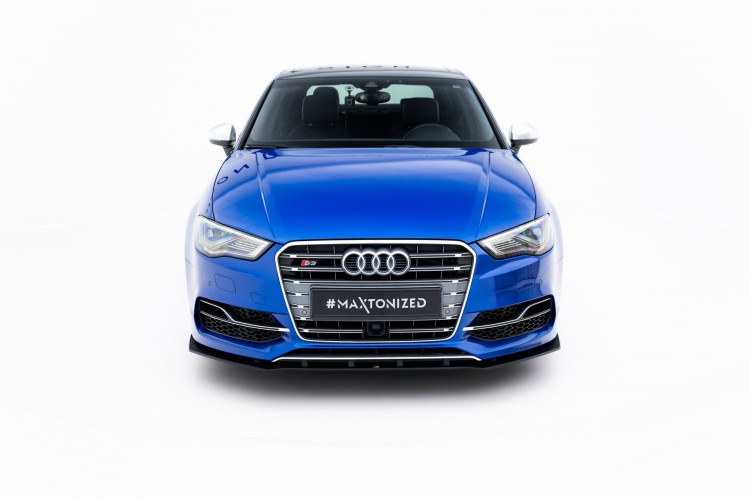 Street Pro Μπροστινή Splitter Audi S3 / A3 S-Line Sedan 8V