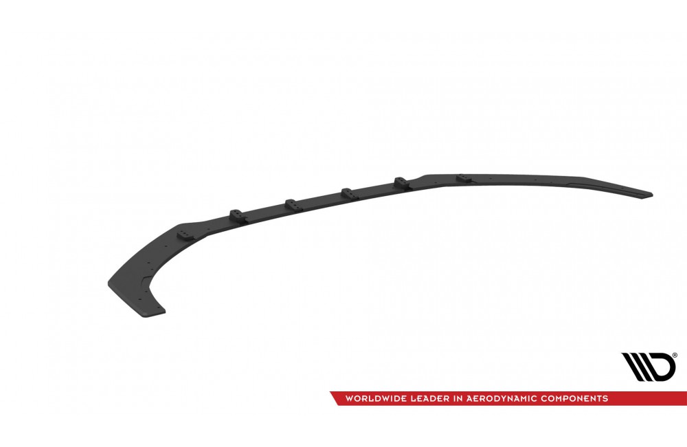 Street Pro Front Splitter Audi S3 / A3 S-Line Sedan 8V - Black
