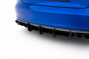 Street Pro Rear Diffuser Audi S3 Sedan 8V - Black