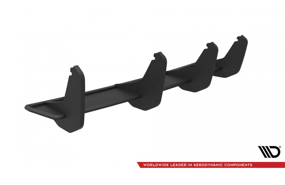 Street Pro Rear Diffuser Audi S3 Sedan 8V - Black