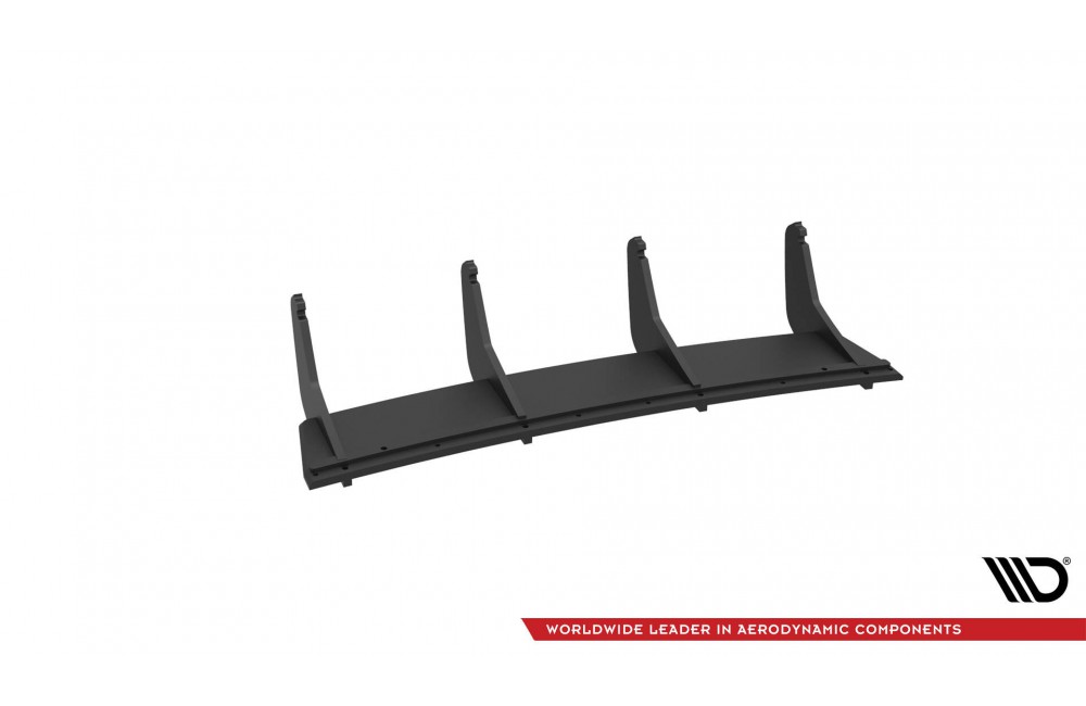Street Pro Rear Diffuser Audi S3 Sedan 8V - Black