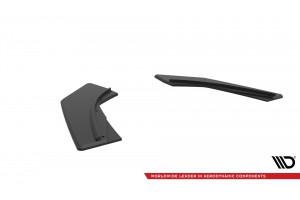 Street Pro Rear Side Splitters  Audi S3 Sedan 8V - Black