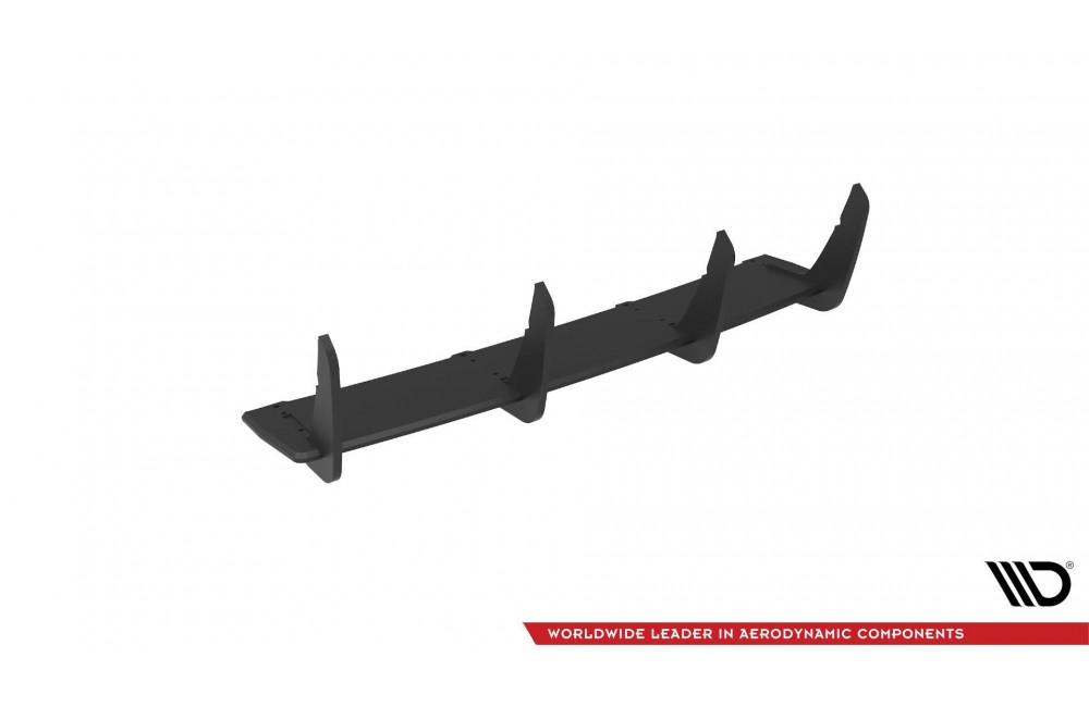 Street Pro Rear Diffuser Audi S3 Sportback 8Y - Black