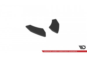 Street Pro Rear Side Splitters Audi S3 Sportback 8Y - Black