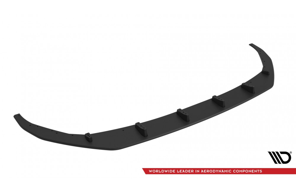 Street Pro Front Splitter Audi A3 S-Line Sedan / S3 Sedan 8Y Facelift - Black