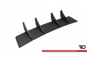 Street Pro Rear Diffuser Audi S3 Sportback 8Y Facelift - Black