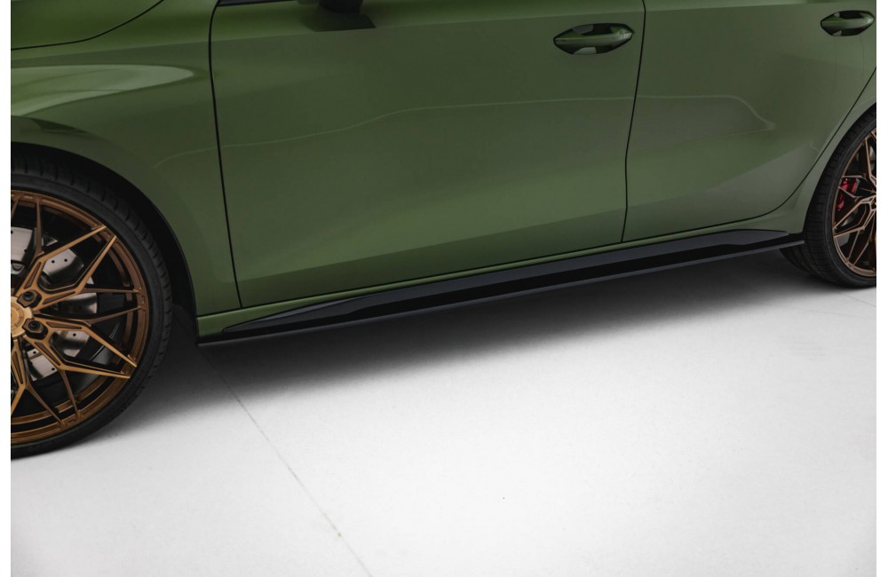Street Pro Side Skirts Diffusers Audi S3 Sportback / A3 S-line Sportback 8Y Facelift - Black Street Pro Side Skirts Diffusers Audi S3 Sportback / A3 S-line Sportback 8Y Facelift - Black