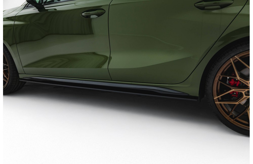 Street Pro Side Skirts Diffusers Audi S3 Sportback / A3 S-line Sportback 8Y Facelift - Black Street Pro Side Skirts Diffusers Audi S3 Sportback / A3 S-line Sportback 8Y Facelift - Black