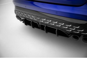 Street Pro Rear Diffuser Audi S3 Sedan 8Y Facelift - Black