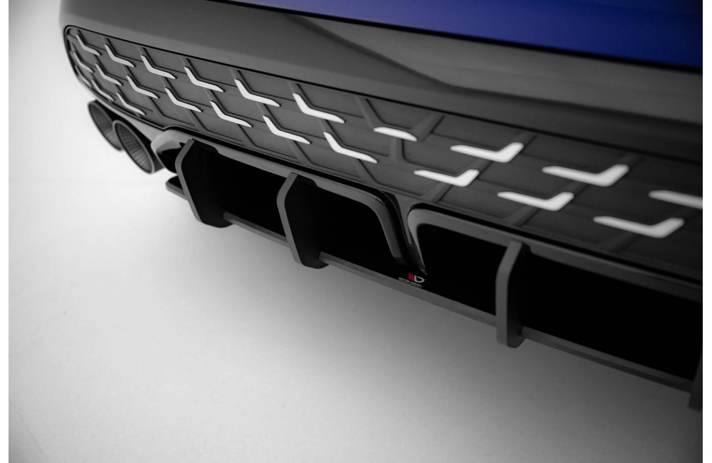 Street Pro Rear Diffuser Audi S3 Sedan 8Y Facelift - Black