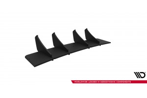 Street Pro Rear Diffuser Audi S3 Sedan 8Y Facelift - Black