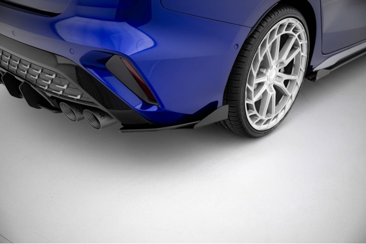 Street Pro Πίσω Πλευρικοί Splitters + Flaps Audi S3 Sedan 8Y Facelift