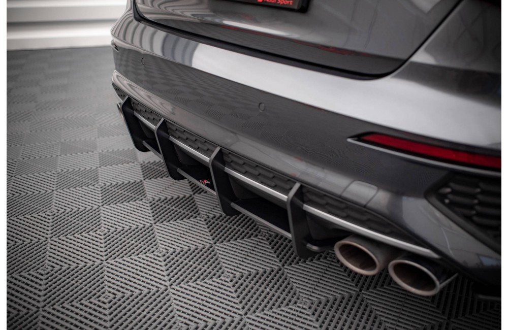 Street Pro Rear Diffuser Audi S3 Sedan 8Y - Black