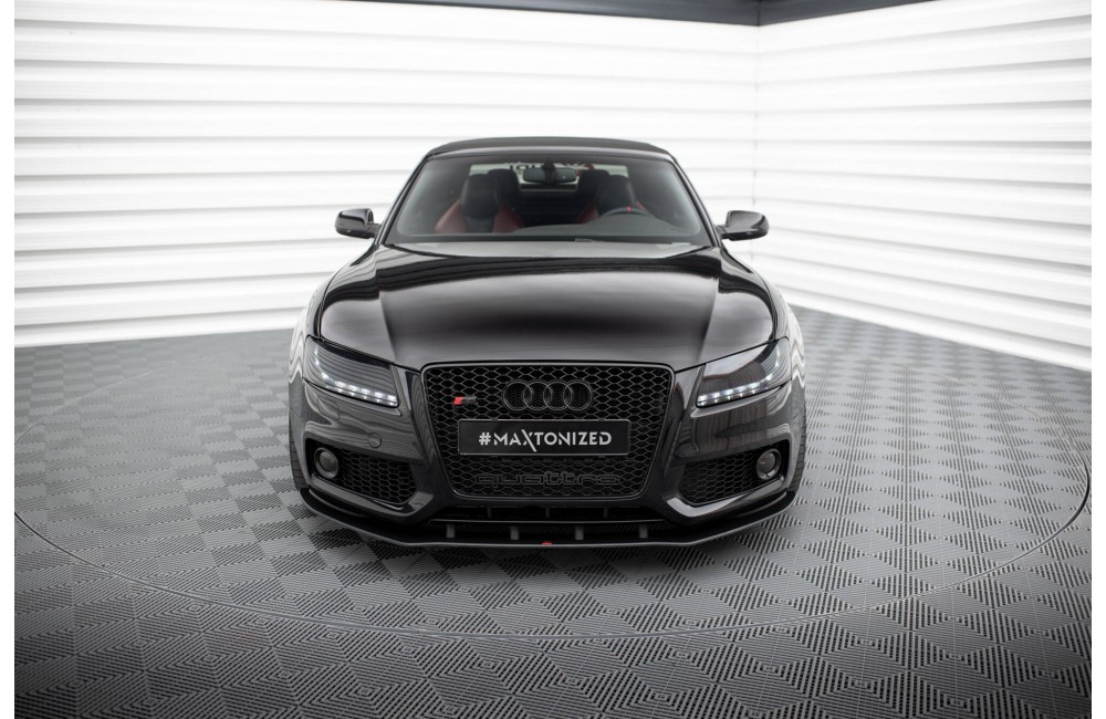 Street Pro Front Splitter Audi S5 / A5 S-Line 8T - Black