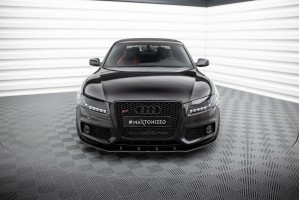 Street Pro Front Splitter Audi S5 / A5 S-Line 8T - Black