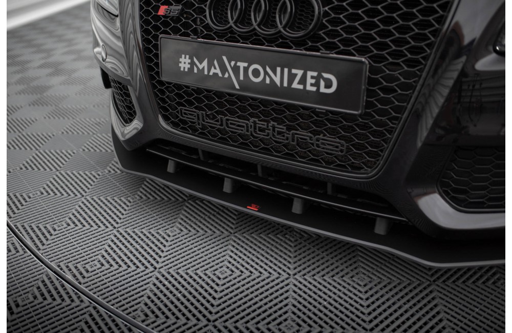 Street Pro Front Splitter Audi S5 / A5 S-Line 8T - Black