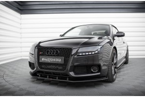 Street Pro Front Splitter Audi S5 / A5 S-Line 8T - Black