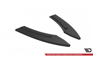 Street Pro Rear Side Splitters Audi S5 / A5 S-Line Coupe / Cabriolet 8T - Black