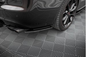 Street Pro Rear Side Splitters Audi S5 / A5 S-Line Coupe / Cabriolet 8T - Black