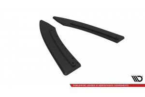 Street Pro Rear Side Splitters Audi S5 / A5 S-Line Coupe / Cabriolet 8T - Black