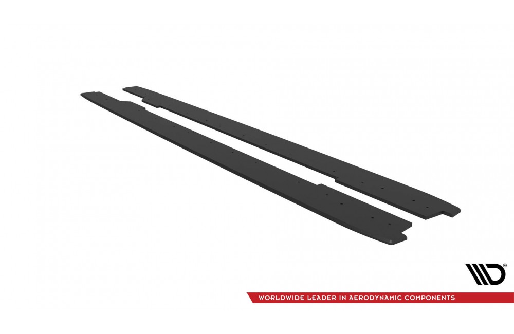 Street Pro Side Skirts Diffusers Audi A5 / A5 S-Line / S5 Coupe / Cabrio 8T / 8T Facelift - Black Street Pro Side Skirts Diffusers Audi A5 / A5 S-Line / S5 Coupe / Cabrio 8T / 8T Facelift - Black