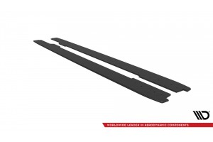 Street Pro Side Skirts Diffusers Audi A5 / A5 S-Line / S5 Coupe / Cabrio 8T / 8T Facelift - Black Street Pro Side Skirts Diffusers Audi A5 / A5 S-Line / S5 Coupe / Cabrio 8T / 8T Facelift - Black
