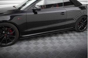 Street Pro Side Skirts Diffusers Audi A5 / A5 S-Line / S5 Coupe / Cabrio 8T / 8T Facelift - Black Street Pro Side Skirts Diffusers Audi A5 / A5 S-Line / S5 Coupe / Cabrio 8T / 8T Facelift - Black