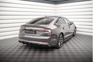 Street Pro Rear Diffuser Audi S5 Coupe / Sportback F5 - Black