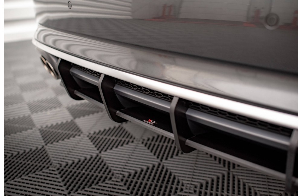 Street Pro Rear Diffuser Audi S5 Coupe / Sportback F5 - Black