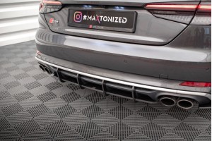 Street Pro Rear Diffuser Audi S5 Coupe / Sportback F5 - Black