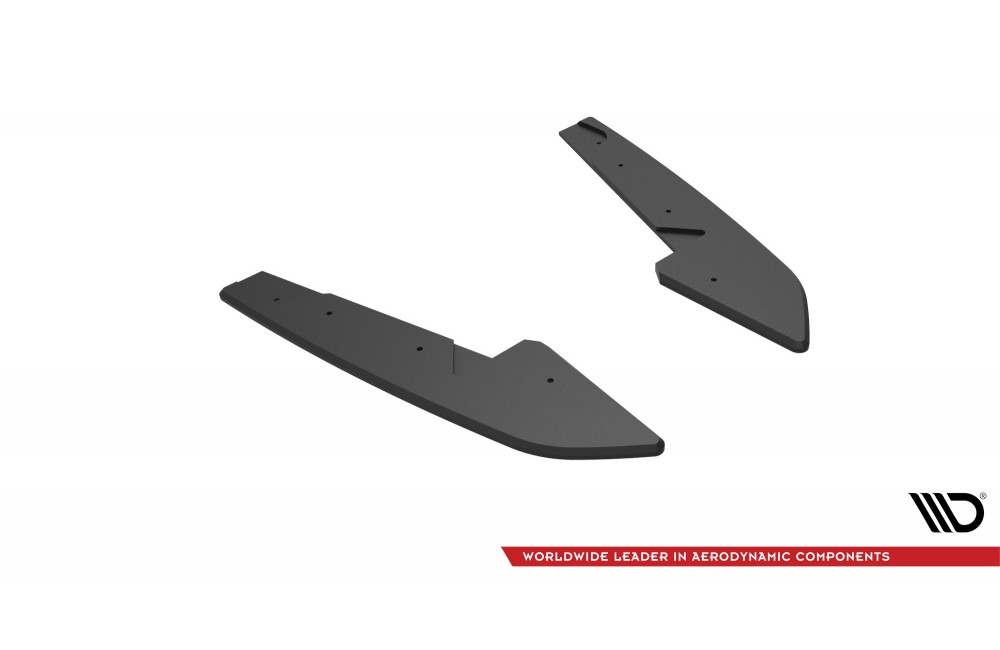 Street Pro Rear Side Splitters Audi S5 Sportback F5 - Black